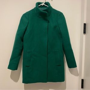 Jcrew Factory Green City Coat